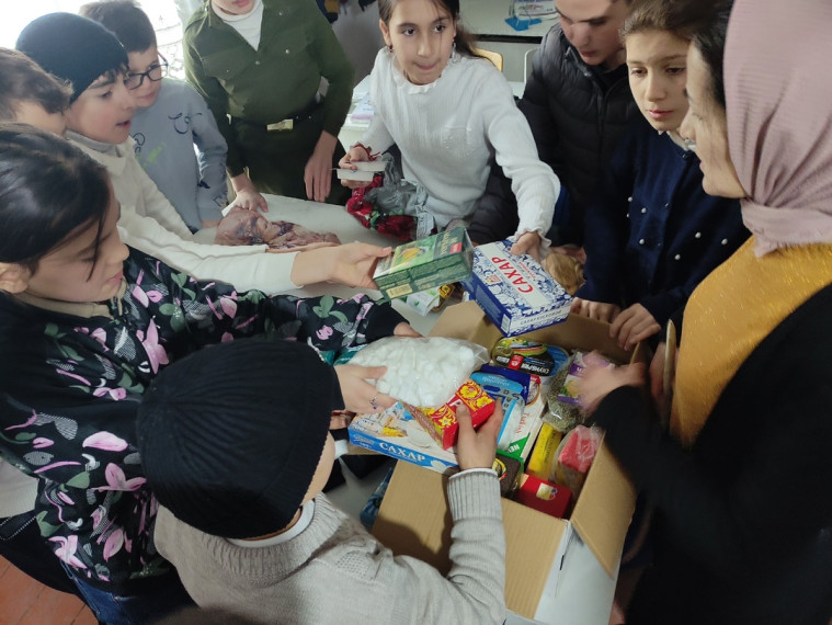 Акция «Посылка солдату».